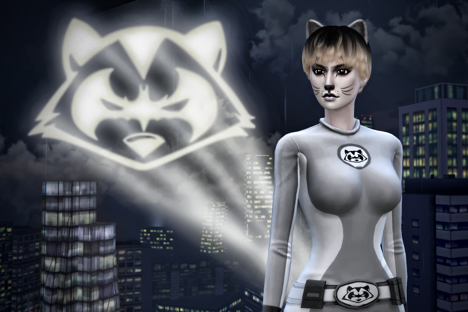 Женщина-Енот